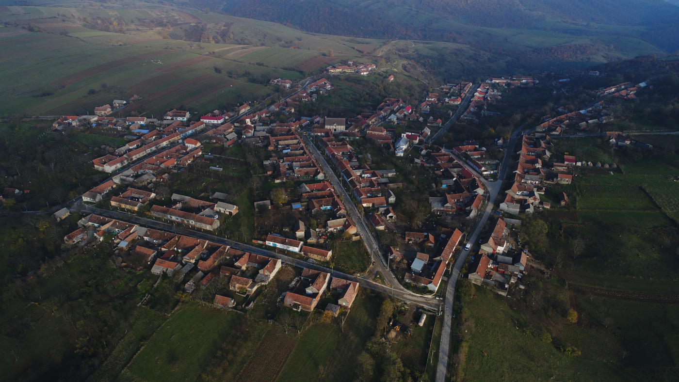 Panoramatická fotografie Svaté Heleny